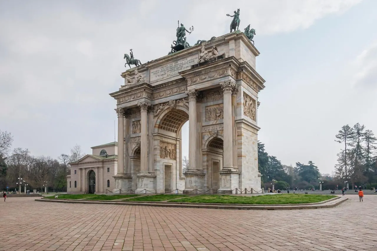 Luxury Apartment Near Arco Della Pace Guerrazzi 9 Milano